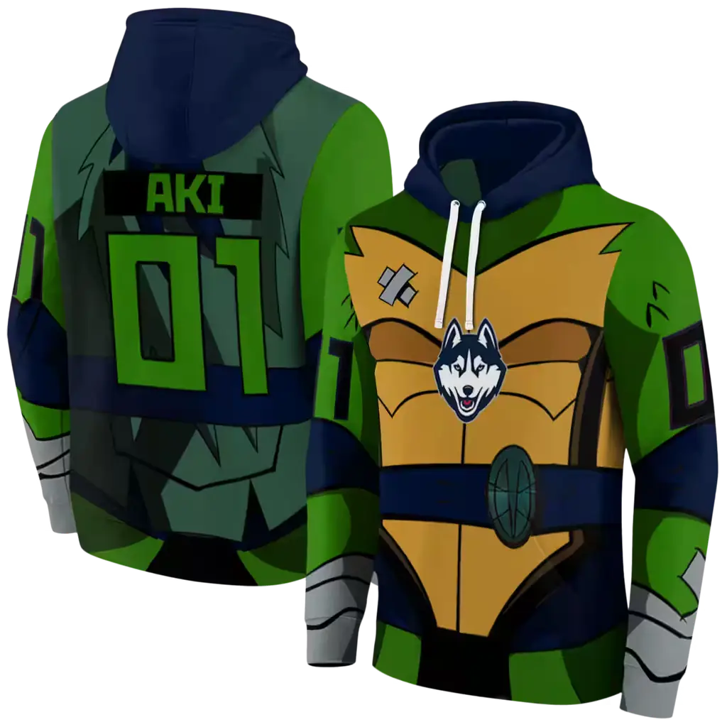 personalized uconn huskies superhero armor blue green hoodie fashion forward personalized uconn huskies superhero armor blue green hoodie fashion forward