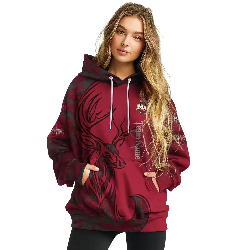 personalized umass minutemen deer silhouette red hoodie high quality personalized umass minutemen deer silhouette red hoodie high quality