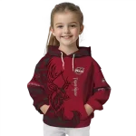 personalized umass minutemen deer silhouette red hoodie best selling