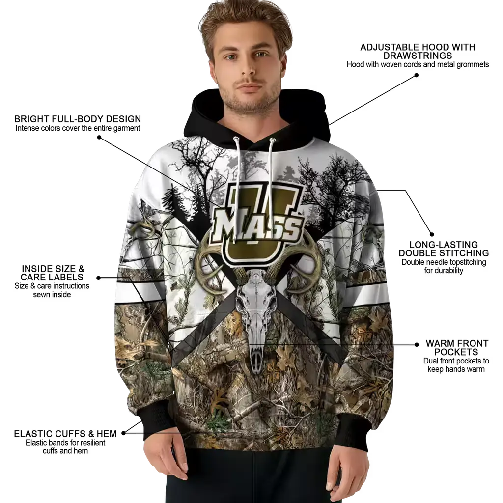 personalized umass minutemen forest silhouette hoodie latest model personalized umass minutemen forest silhouette hoodie latest model