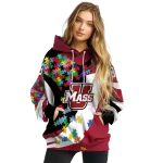 personalized umass minutemen puzzle pieces red hoodie best selling