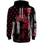 personalized unlv rebels distressed flag red black hoodie best selling