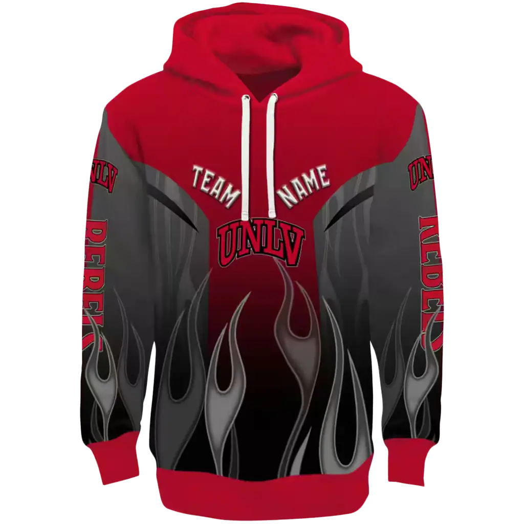 personalized unlv rebels flame design red hoodie best selling personalized unlv rebels flame design red hoodie best selling
