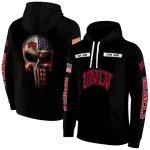 personalized unlv rebels punisher skull black hoodie best selling