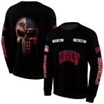 personalized unlv rebels punisher skull black hoodie best selling