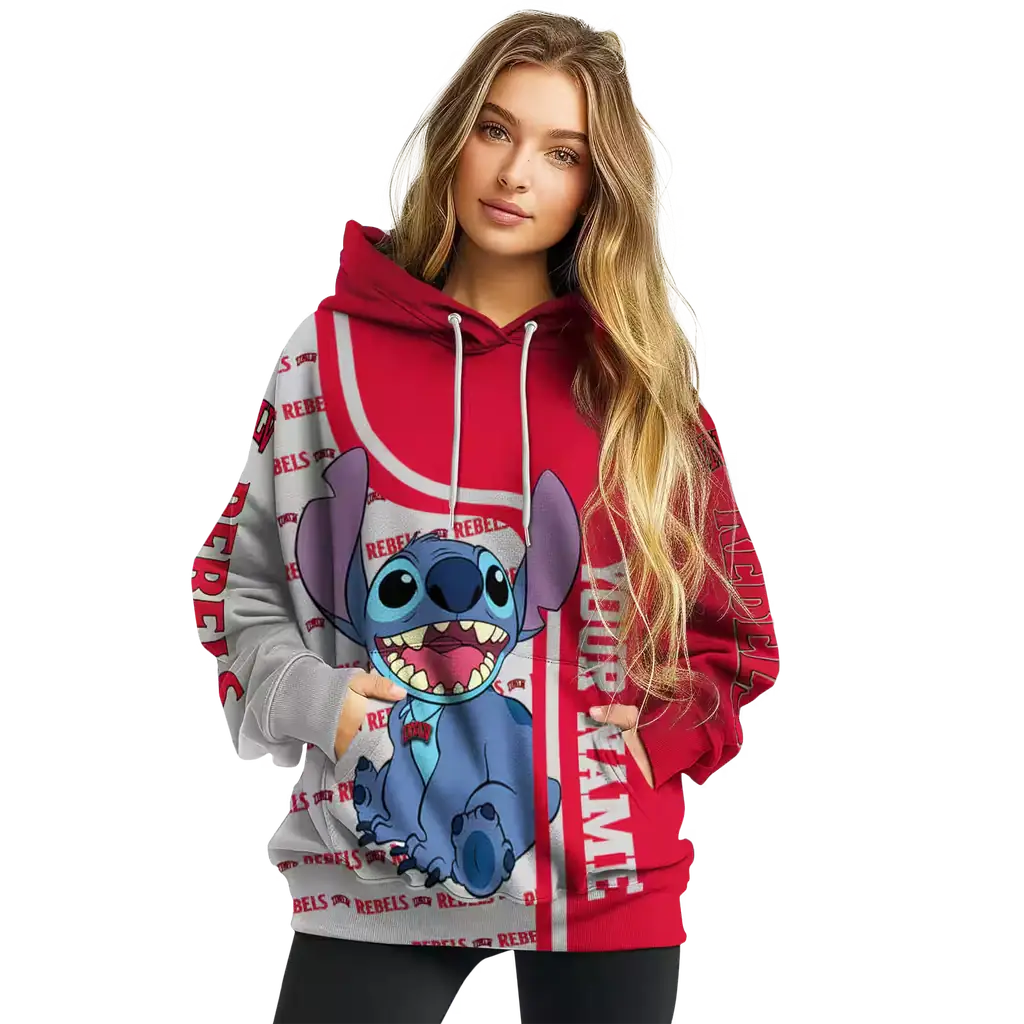 personalized unlv rebels stitch red hoodie high quality personalized unlv rebels stitch red hoodie high quality