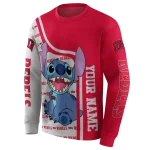 personalized unlv rebels stitch red hoodie best selling