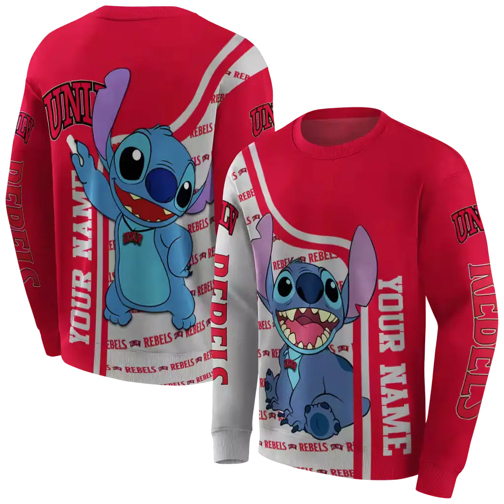 personalized unlv rebels stitch red hoodie premium grade personalized unlv rebels stitch red hoodie premium grade