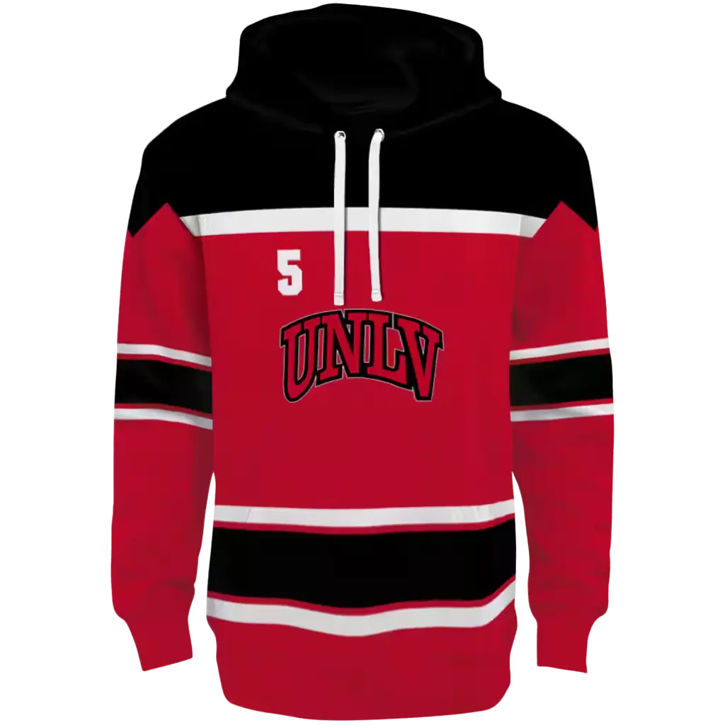 personalized unlv rebels striped pattern red hoodie best selling personalized unlv rebels striped pattern red hoodie best selling