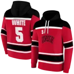 personalized unlv rebels striped pattern red hoodie best selling