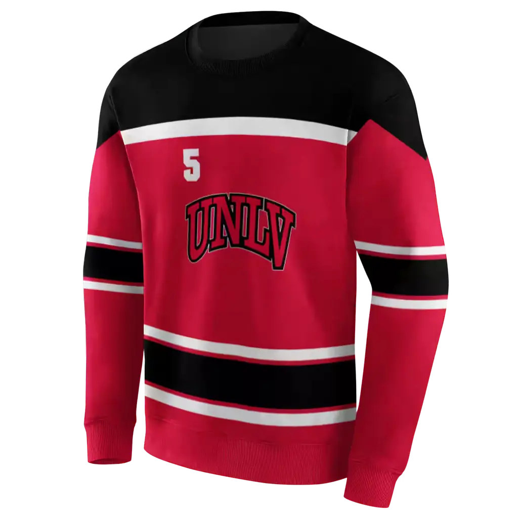 personalized unlv rebels striped pattern red hoodie new arrival personalized unlv rebels striped pattern red hoodie new arrival