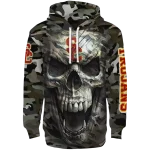 personalized usc trojans camo skull hoodie best selling