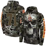 personalized usc trojans camo skull hoodie best selling