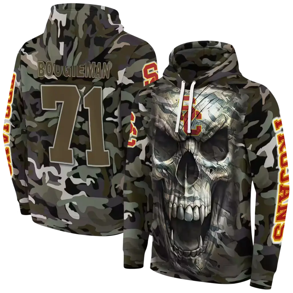 personalized usc trojans camo skull hoodie fashion forward personalized usc trojans camo skull hoodie fashion forward
