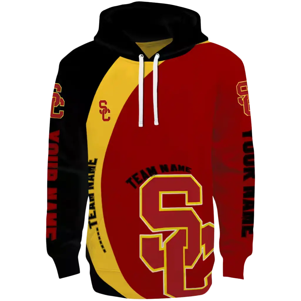 personalized usc trojans minimalist design red black hoodie best selling personalized usc trojans minimalist design red black hoodie best selling
