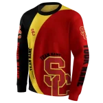 personalized usc trojans minimalist design red black hoodie best selling