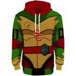 personalized usc trojans superhero armor red green hoodie best selling
