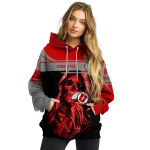 personalized utah utes grim reaper red black hoodie best selling