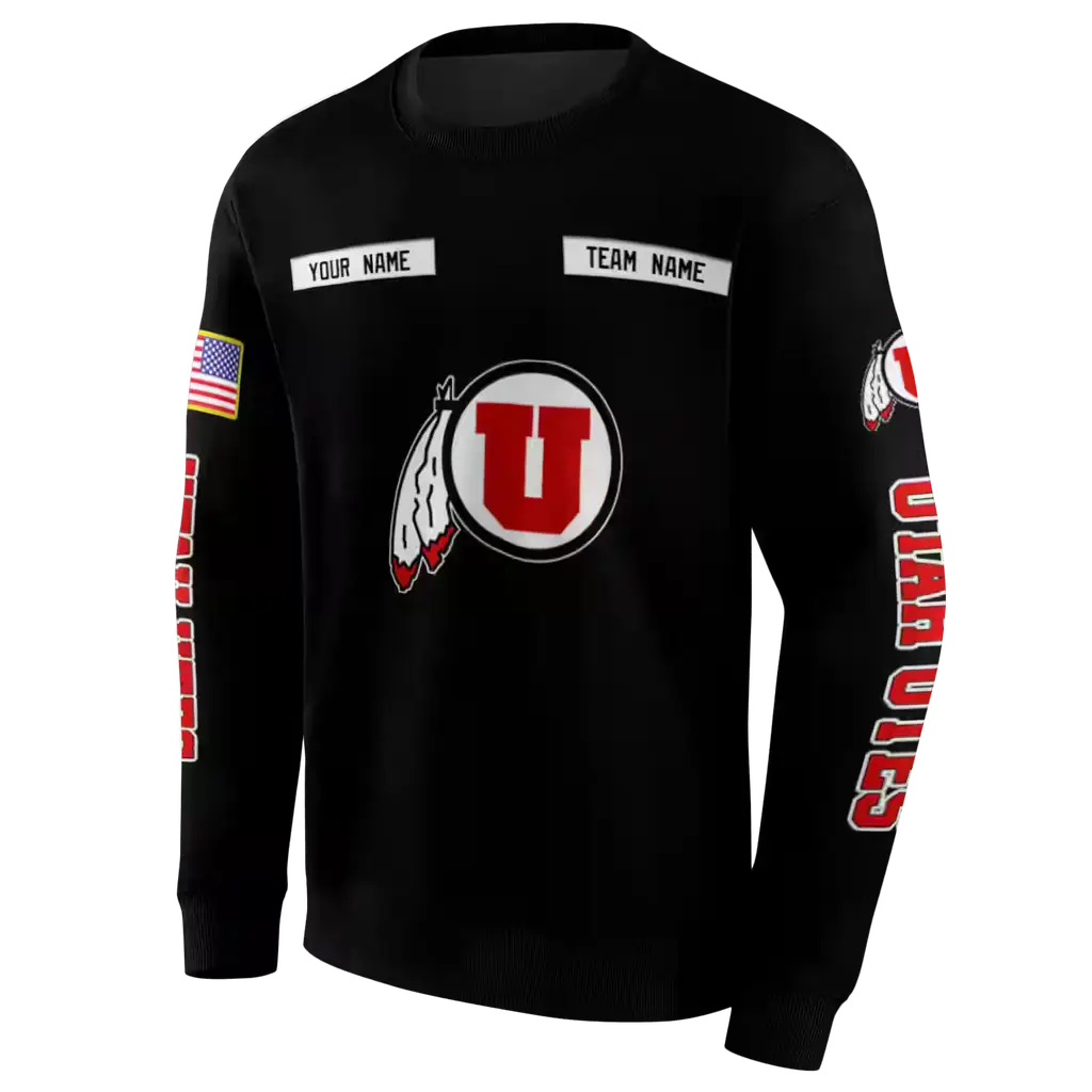 personalized utah utes punisher skull black hoodie new arrival personalized utah utes punisher skull black hoodie new arrival
