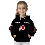 personalized utah utes punisher skull black hoodie best selling