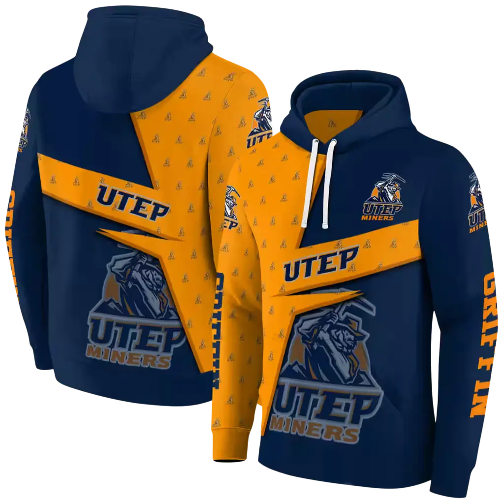 personalized utep miners abstract shape blue hoodie fashion forward personalized utep miners abstract shape blue hoodie fashion forward