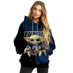personalized utep miners baby yoda blue black hoodie best selling