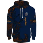 personalized utep miners deer silhouette blue hoodie best selling