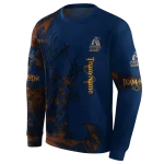personalized utep miners deer silhouette blue hoodie best selling