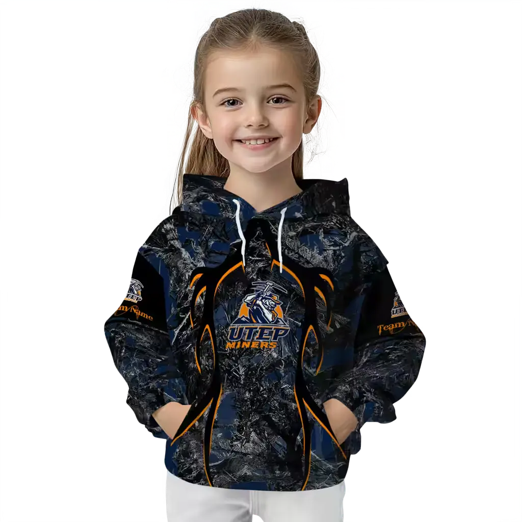 personalized utep miners hunting theme blue black hoodie top rated personalized utep miners hunting theme blue black hoodie top rated