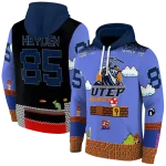 personalized utep miners mario blue black hoodie best selling