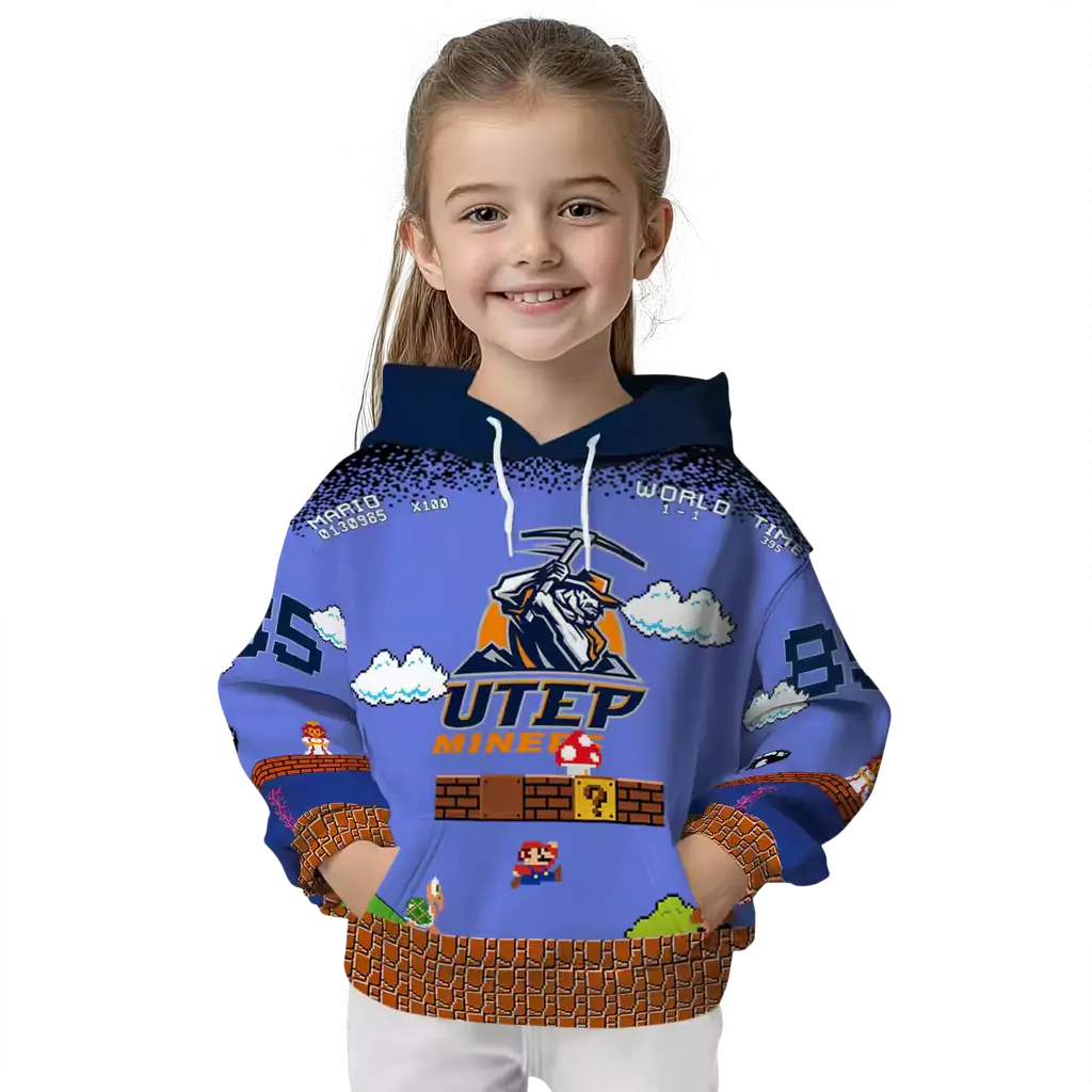 personalized utep miners mario blue black hoodie top rated personalized utep miners mario blue black hoodie top rated