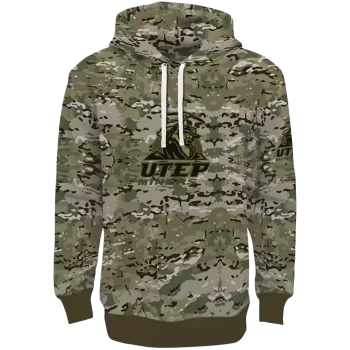 personalized utep miners military style hoodie best selling