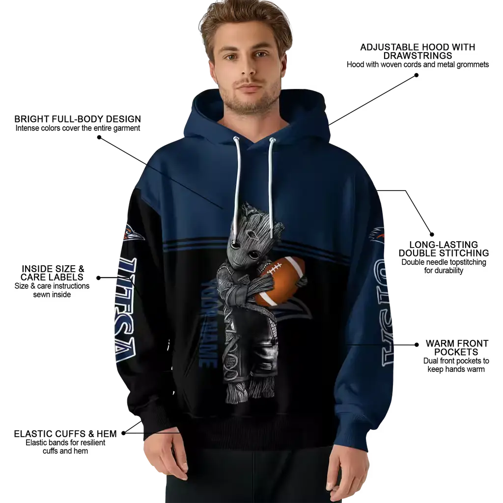 personalized utsa roadrunners baby groot orange black hoodie latest model personalized utsa roadrunners baby groot orange black hoodie latest model