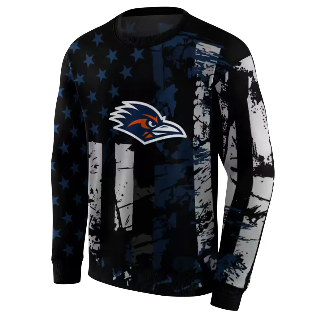 personalized utsa roadrunners distressed flag orange black hoodie new arrival personalized utsa roadrunners distressed flag orange black hoodie new arrival