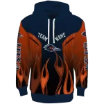 personalized utsa roadrunners flame design orange hoodie best selling