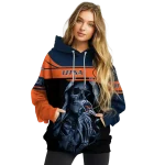 personalized utsa roadrunners grim reaper orange black hoodie best selling