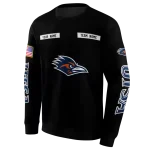 personalized utsa roadrunners punisher skull black hoodie best selling