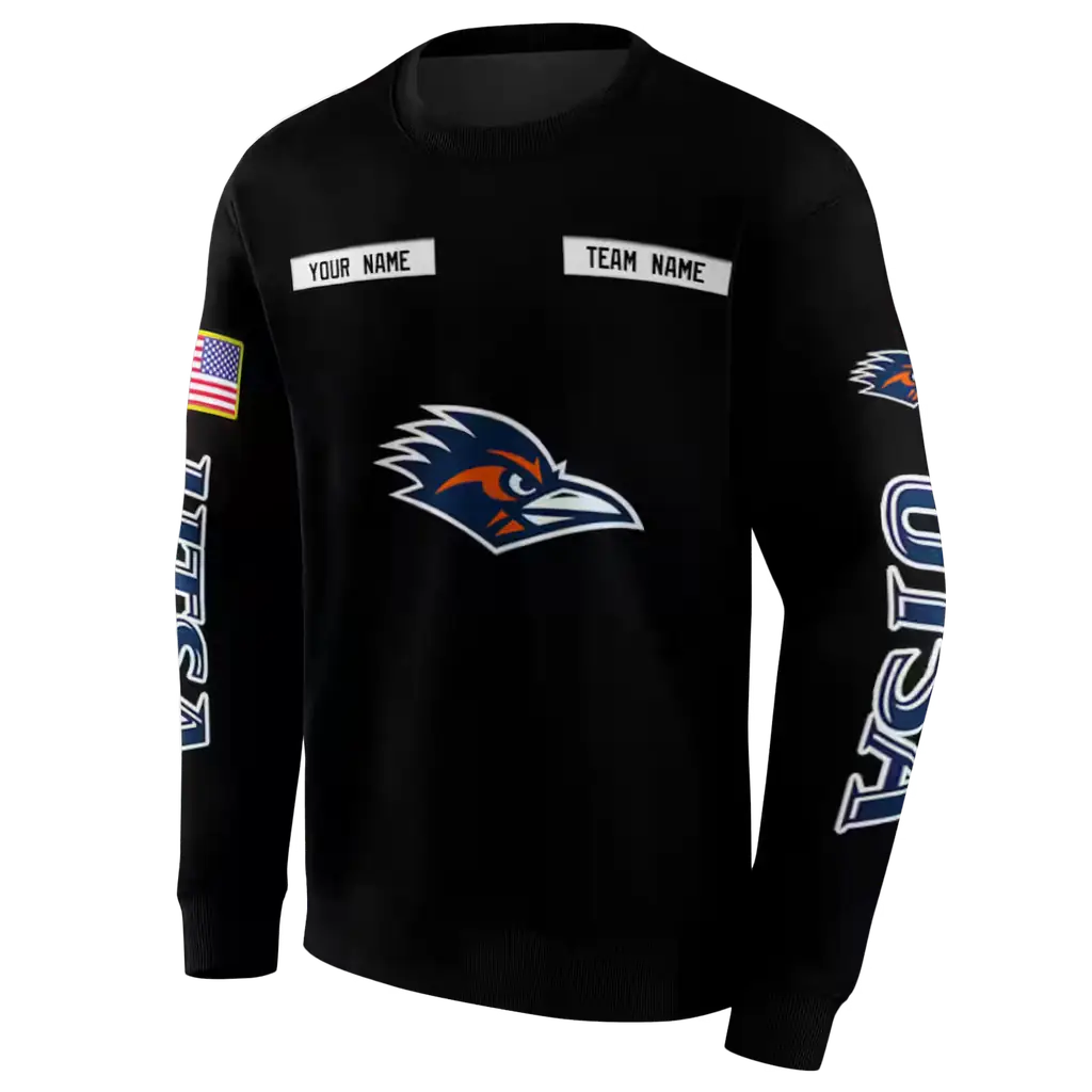 personalized utsa roadrunners punisher skull black hoodie new arrival personalized utsa roadrunners punisher skull black hoodie new arrival