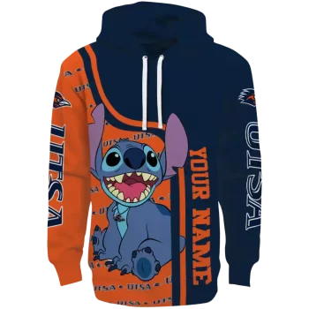 personalized utsa roadrunners stitch orange hoodie best selling