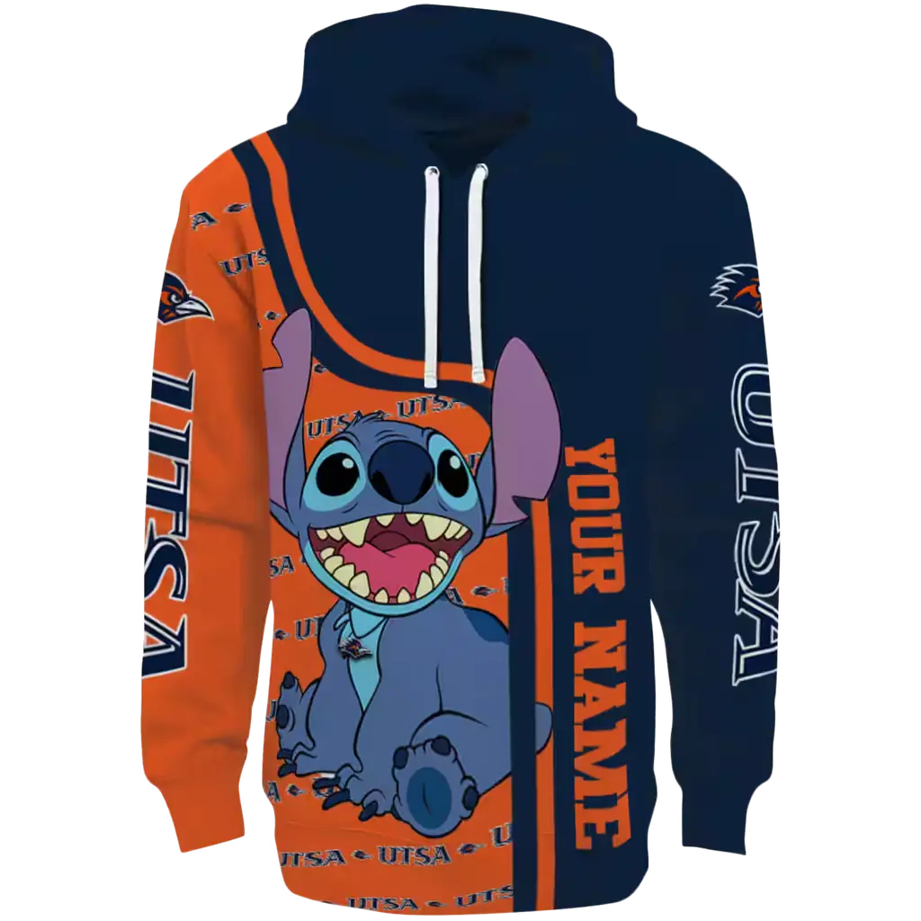 personalized utsa roadrunners stitch orange hoodie best selling personalized utsa roadrunners stitch orange hoodie best selling