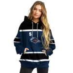 personalized utsa roadrunners striped pattern orange hoodie best selling