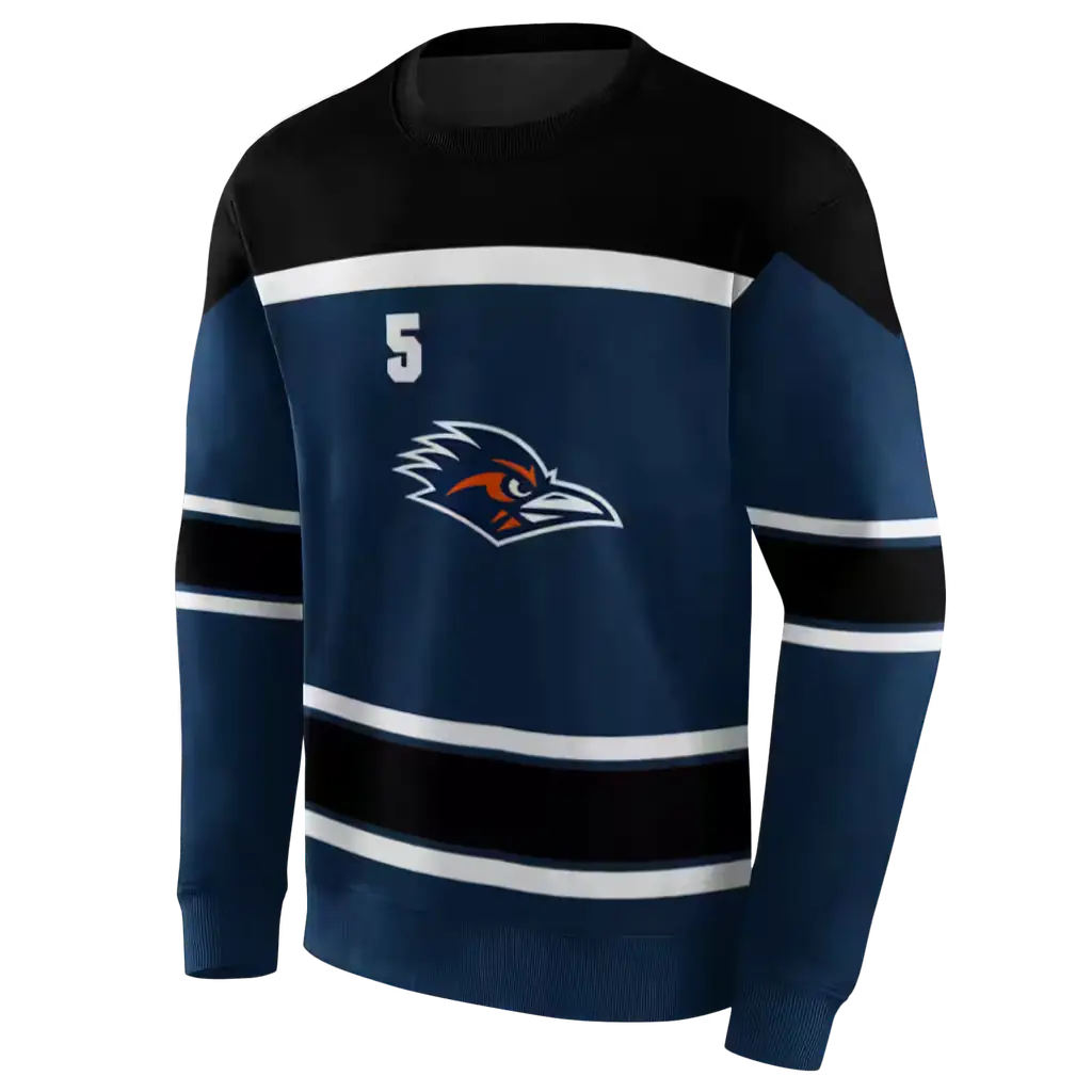 personalized utsa roadrunners striped pattern orange hoodie new arrival personalized utsa roadrunners striped pattern orange hoodie new arrival