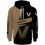 personalized vanderbilt commodores abstract shape black hoodie best selling