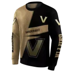 personalized vanderbilt commodores abstract shape black hoodie best selling