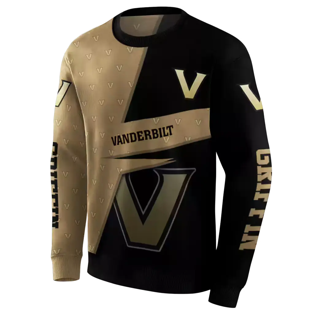 personalized vanderbilt commodores abstract shape black hoodie new arrival personalized vanderbilt commodores abstract shape black hoodie new arrival