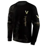 personalized vanderbilt commodores deer silhouette black hoodie best selling