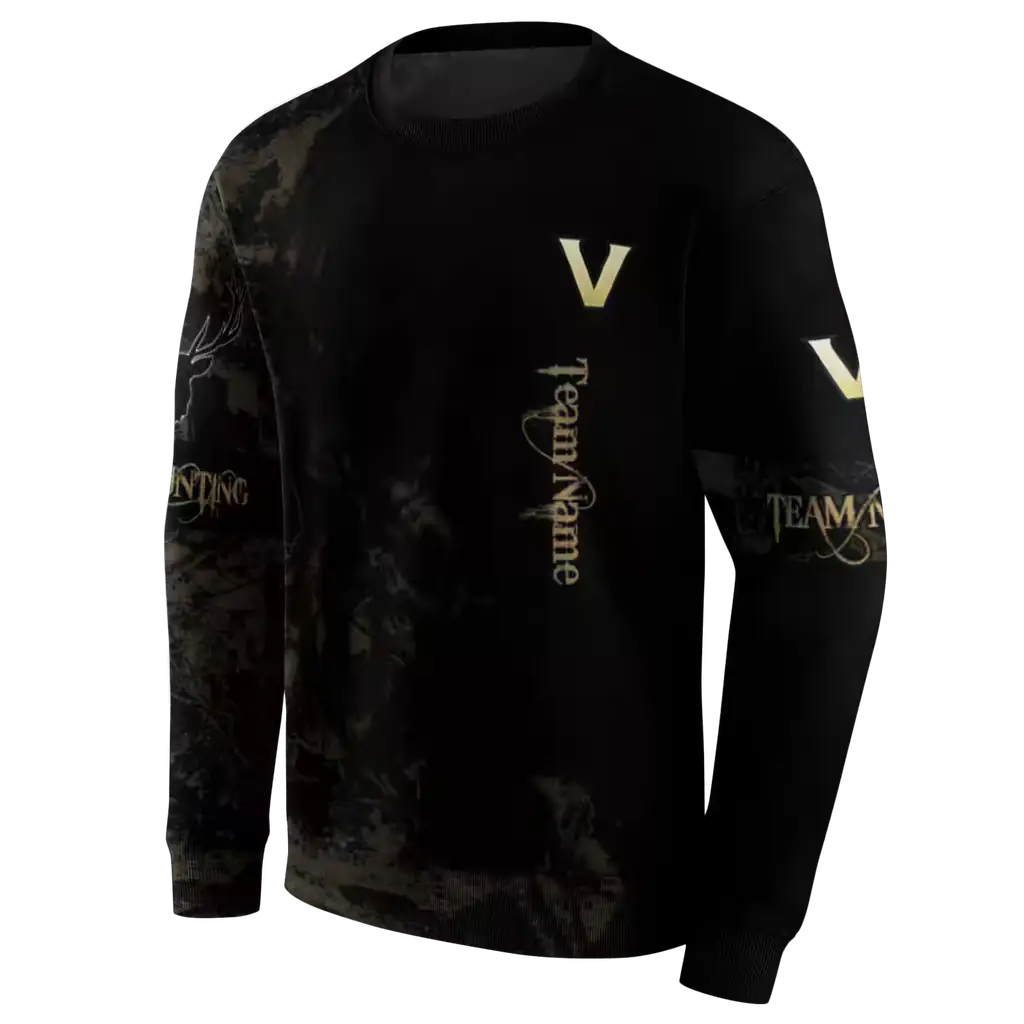 personalized vanderbilt commodores deer silhouette black hoodie new arrival personalized vanderbilt commodores deer silhouette black hoodie new arrival