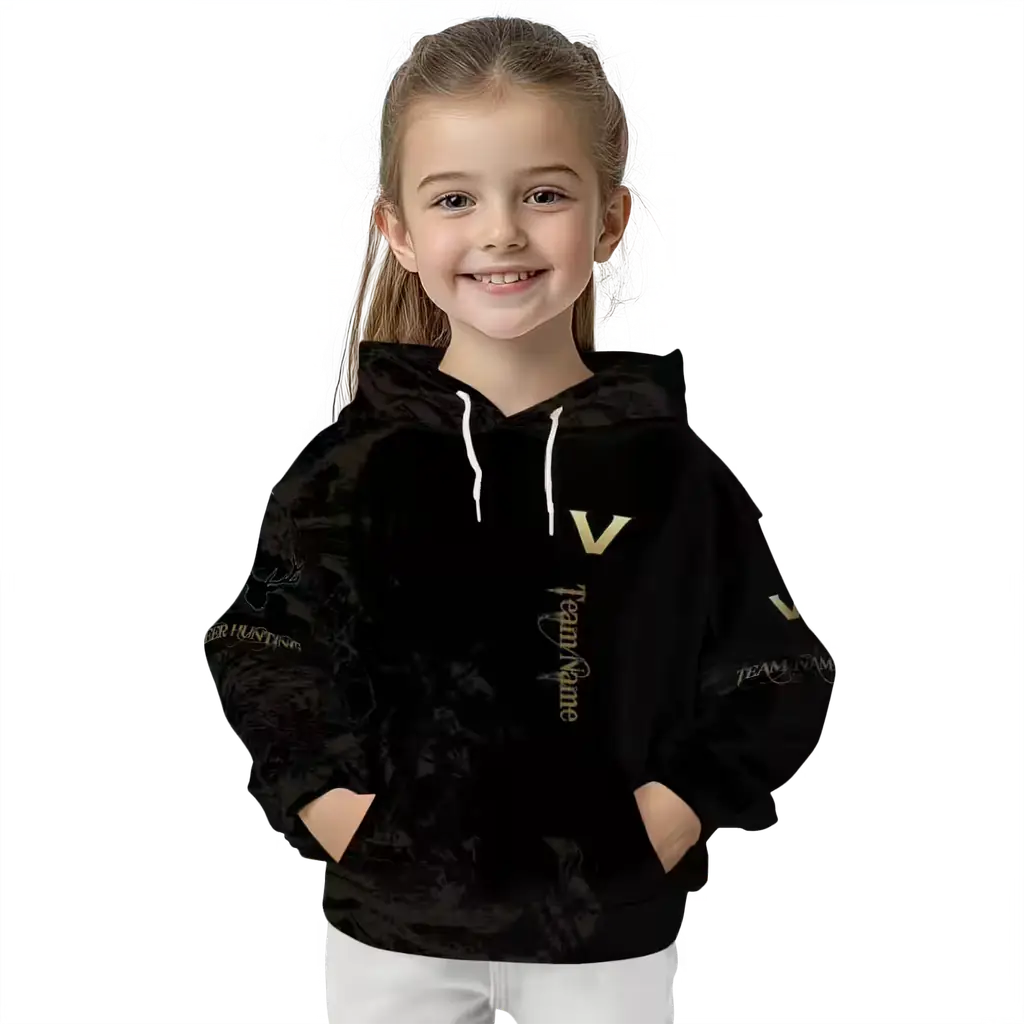 personalized vanderbilt commodores deer silhouette black hoodie top rated personalized vanderbilt commodores deer silhouette black hoodie top rated