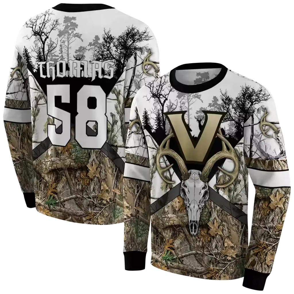 personalized vanderbilt commodores forest silhouette hoodie premium grade personalized vanderbilt commodores forest silhouette hoodie premium grade