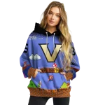 personalized vanderbilt commodores mario blue black hoodie best selling